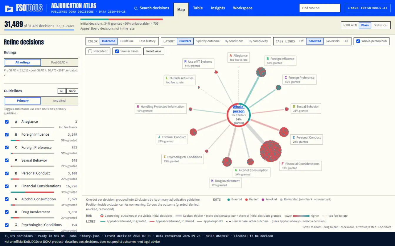 Adjudication Atlas decision map preview